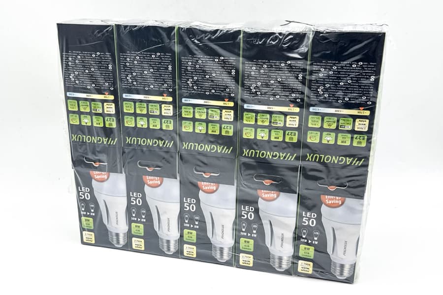 10 LED Glühbirnen Magnolux, 8 Watt